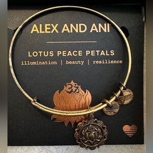 Alex & Ani Lotus Peace Petals Bracelet